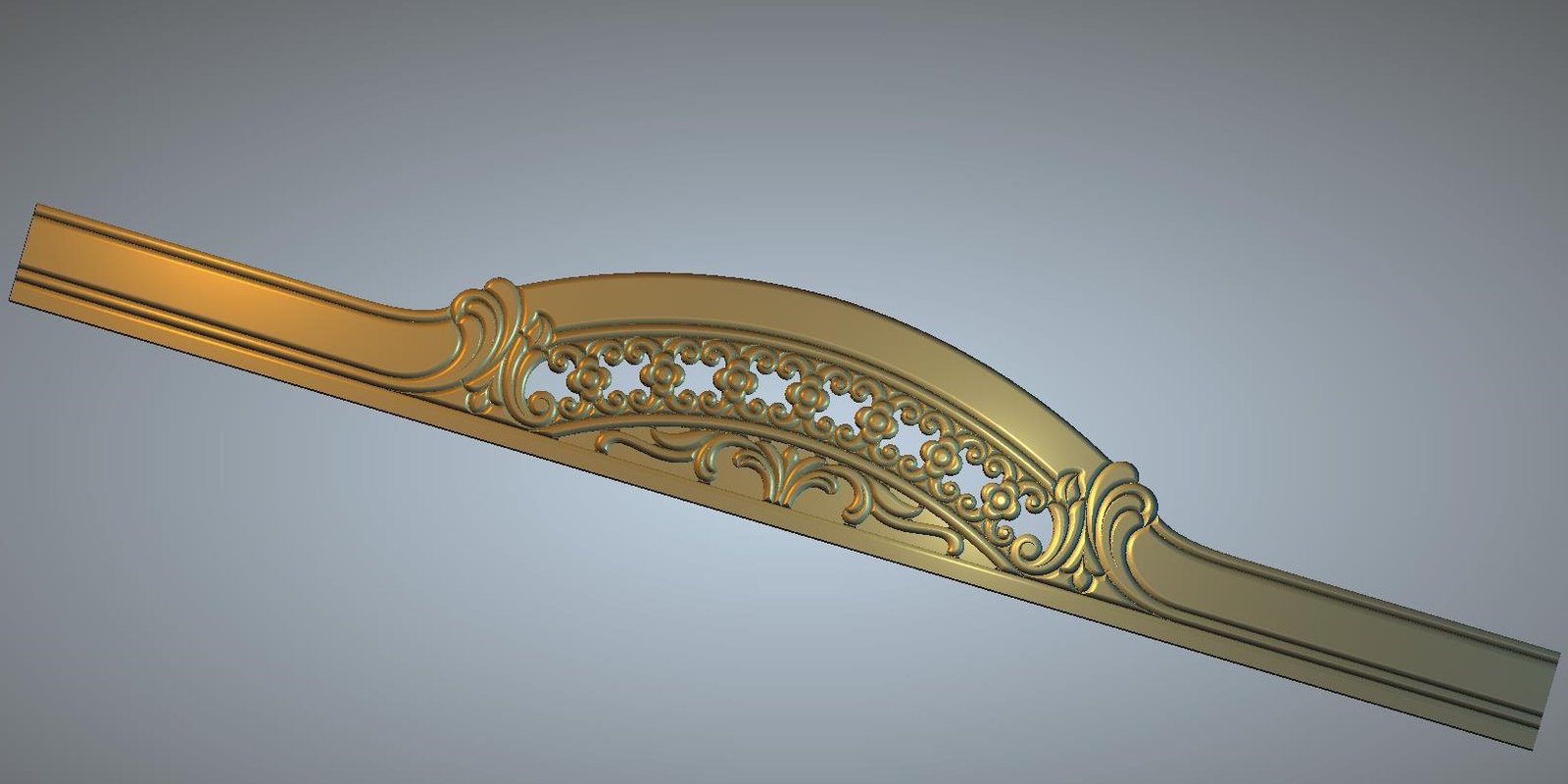 FREE CNC 2D Showcase Design 01 – Wood Carving Digital File (.art), (.dxf) & (.eps) - Image 4